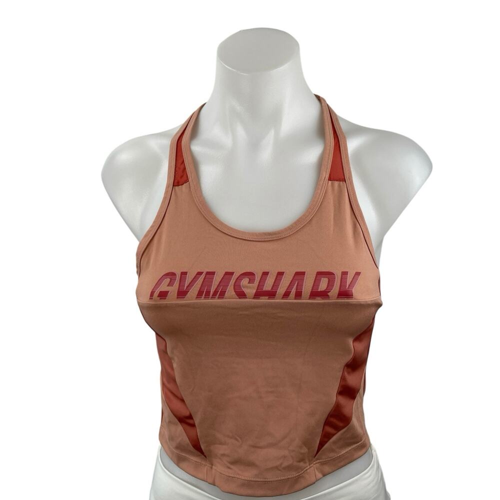 Gymshark Turbo Vest Women's Sleeveless Yoga Athletic Activewear Crop Tank Top XS